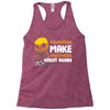 Trumpkin Make Halloween Great Again Racerback Tank