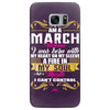 i am a march women Samsung Galaxy S7 Edge
