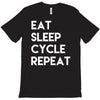 eat sleep cycle repeat T-Shirt