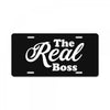 The Real Boss License Plate