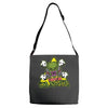 danger Adjustable Strap Totes