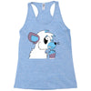 arctic fox adopt Racerback Tank