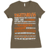 Sagittarians Difficult Ones To Understand Zodiac Ladies Fitted T-Shirt