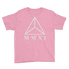 mmxi roman numerals triangle Youth Tee