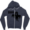boo (3) Zipper Hoodie