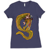 moray pirate captain Ladies Fitted T-Shirt