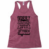This Girl Is Taken By A Super Sexy October Boyfriend Racerback Tank