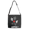 mickey mouse la face cachee en Adjustable Strap Totes