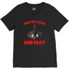 gaming hold and play V-Neck Tee