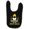 Trainning To Go Super Saiyan Baby Bibs