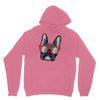 frenchie hipster Unisex Hoodie