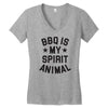 bbq spirit animal Women's V-Neck T-Shirt