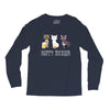happy meowr Long Sleeve Shirts