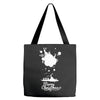 christmas icons with snow Tote Bags