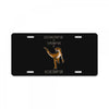 velociraptor License Plate