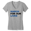March For Our Lives Women's V-Neck T-Shirt