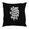why so serious Throw Pillow