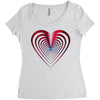 love red best Women's Triblend Scoop T-shirt