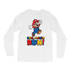run, mario run Long Sleeve Shirts