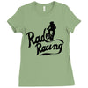 rad racing Ladies Fitted T-Shirt