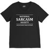 national sarcasm society V-Neck Tee