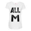 deku all m t shirt hero academia galaxy Maternity Scoop Neck T-shirt