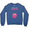 Creating a Lil Monster Baby Girl Crewneck Sweatshirt
