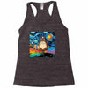 Totoro Van Gogh Parody Racerback Tank