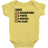 i have 2 daughter Baby Bodysuit