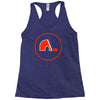 quebec nordiques hockey team Racerback Tank