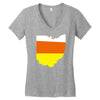candy (2) Women's V-Neck T-Shirt