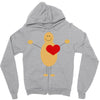 hug me Zipper Hoodie