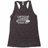 caffeine loading Racerback Tank