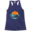 Daddy Shark Racerback Tank