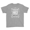 vintage made in 1957 perfectly aged a living legend Youth Tee