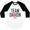 team damon salvatore 3/4 Sleeve Shirt