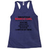 Smartass March Girl Racerback Tank