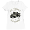 built stronger Ladies Fitted T-Shirt