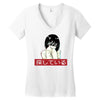 Sad Japanese Aesthetic Women's V-Neck T-Shirt