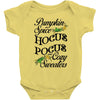 pumpkin spice hocus pocus and cozy sweaters Baby Bodysuit