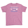 I Love Someone with Hodgkin's Cancer to The Moon and Back to Infinity Youth Tee