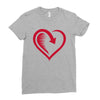 love back Ladies Fitted T-Shirt