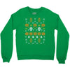 happy halloween ugly christmas sweater Crewneck Sweatshirt