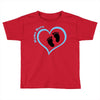Baby Boy with Heart Any Name Customized Toddler T-shirt