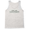 funny t shirt dear lord if you can't make me skinny Tank Top