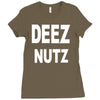 deez nutz Ladies Fitted T-Shirt
