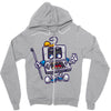 nintendo ds boy Zipper Hoodie