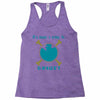 IT'S NEVER A CRIME TO EXIST Franky  One Piece Racerback Tank