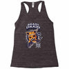 brain drain fox Racerback Tank