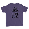 Magnifique With Crown Youth Tee